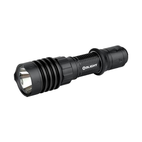 OLIGHT Warrior X 4 Rechargeable Tactical Flashlight Bright Light Black