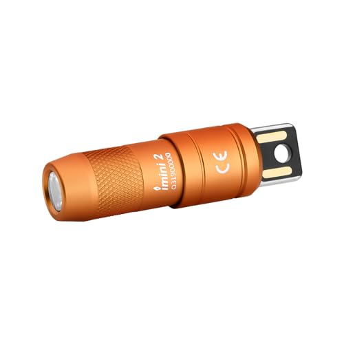 OLIGHT IMINI 2 Rechargeable EDC Keychain Mini Flashlight Orange