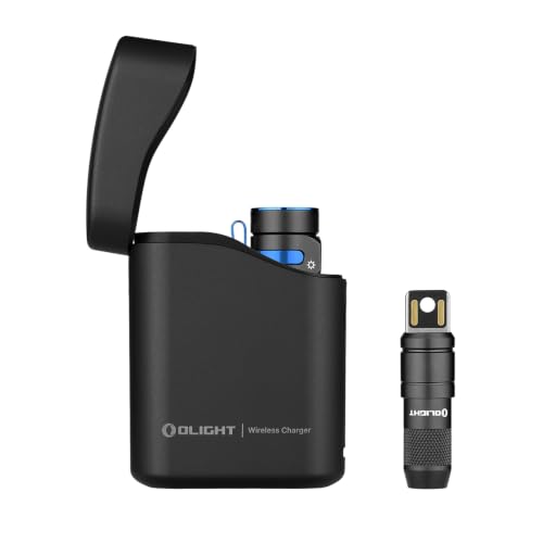 OLIGHT Baton4 Premium Edition EDC Flashlight Bundle with IMINI2 Rechargeable Keychain Light