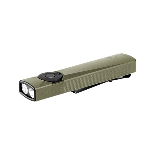 OLIGHT Arkfeld Ultra EDC Flat Flashlight Rechargeable, OAL, Olive-Green NW