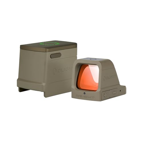 OLIGHT Osight 3 MOA Dot Rechargeable Green/Red Dot Optic, 407C/507C Footprint