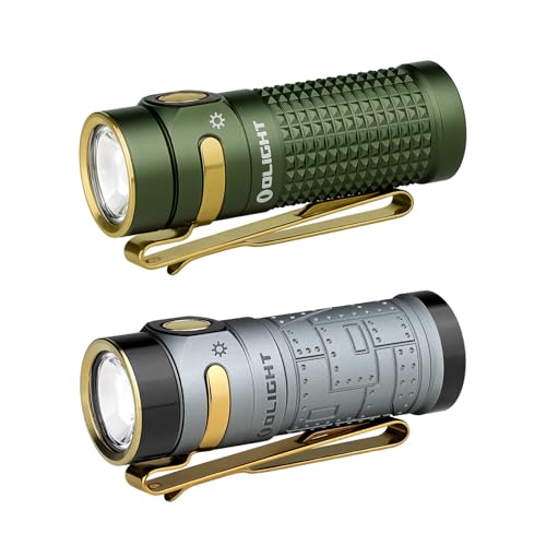 OLIGHT Baton4 Rechargeable Flashlights Bundle with Baton4 EDC Pocket Light