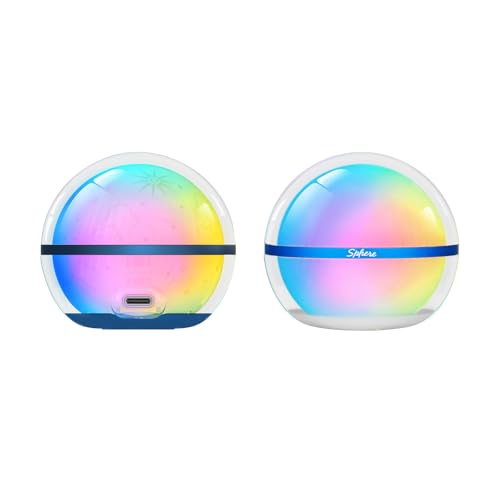 OLIGHT SphereC Stellar Sky Smart Night Light, Rechargeable USB-C Nursery Night-Lamp Bundle with Sphere 75 lumens Stepless Dimming Table-Lamp with Remotely APP Control, Magnetic RGB Ambient L
