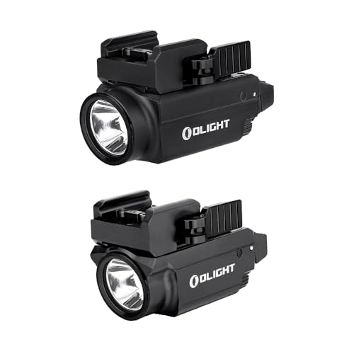 OLIGHT Baldr S 800 Lumens Compact Rail Mount Weaponlight with Green Beam and White LED Combo Bundle Baldr Mini 600 Lumens Rechargeable Flashlight