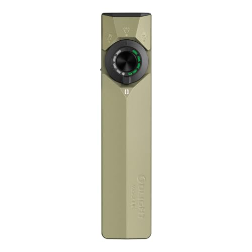 OLIGHT ArkPro Ultra Rechargeable Flat EDC Flashlight,1700Lumens,Olive Green