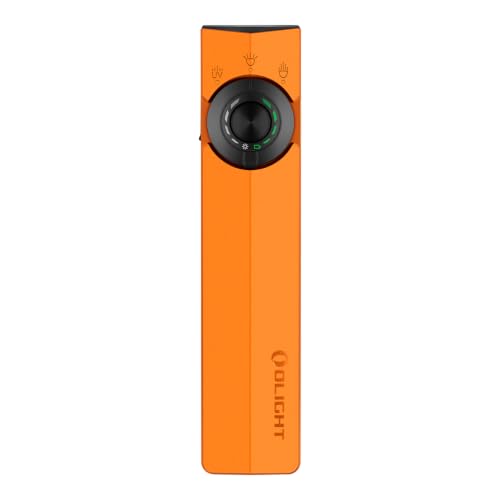 OLIGHT ArkPro EDC Flat Flashlight Rechargeable, Pocket Light, Orange CW
