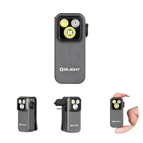OLIGHT Oclip Pro Rechargeable EDC Clip-on Flashlight, Phantom Squadron