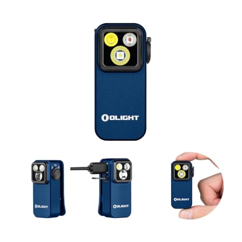 OLIGHT Oclip Pro Rechargeable EDC Clip-on Flashlight, Zombie Green