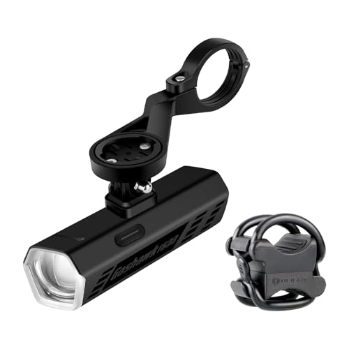 OLIGHT Goshawk 1600 Underneath Mounted Rechargeable Bike Light Bundle with FB-1 Universal Flashlight Bike Mount for Flashlight