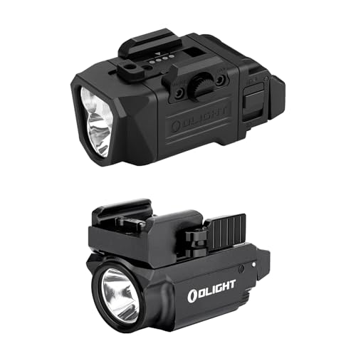 OLIGHT PL X Rechargeable Tactical Rail Mount Light Bundle with Baldr Mini Flashlight
