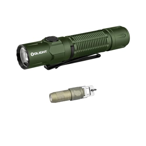OLIGHT Warrior 3S 2300 Lumens Rechargeable Tactical Light Bundle with iUltra Rechargeable EDC Flashlight