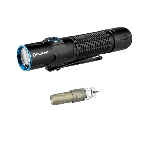OLIGHT Warrior 3S 2300 Lumens Rechargeable Tactical Light Bundle with iUltra Rechargeable EDC Flashlight