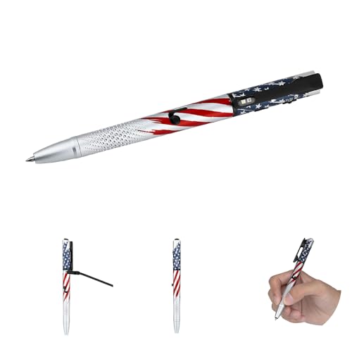 OLIGHT O'Pen 3 Pen Light, USB-C Rechargeable EDC Flashlight, Stars Stripes