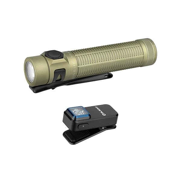 OLIGHT BatonUltra 1800 Lumens EDC Flashlight Bundle with Oclip Pocket Rechargeable Light