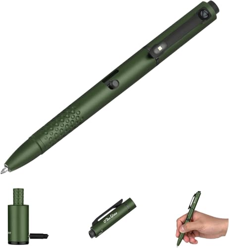 OLIGHT O'Pen Glow Rechargeable EDC Pen Light,120 Lumens, OD Green