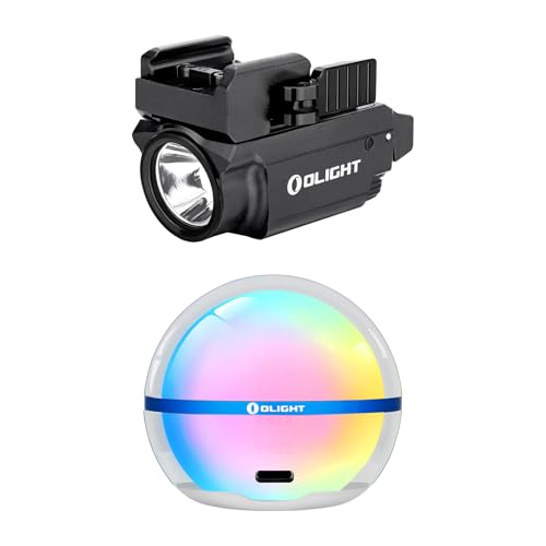 OLIGHT Baldr Mini 600 Lumens Magnetic USB Rechargeable Weaponlight Bundles Sphere C Smart Night Light