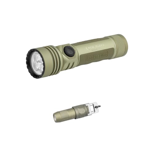 OLIGHT Seeker Ultra Rechargeable LED Flashlight Bundle iUltra Rechargeable EDC Flashlight