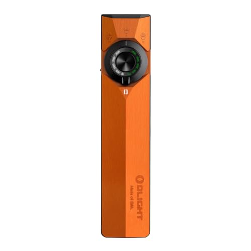 OLIGHT ArkPro Ultra Rechargeable Flat EDC Flashlight,1700Lumens,AmberOrange