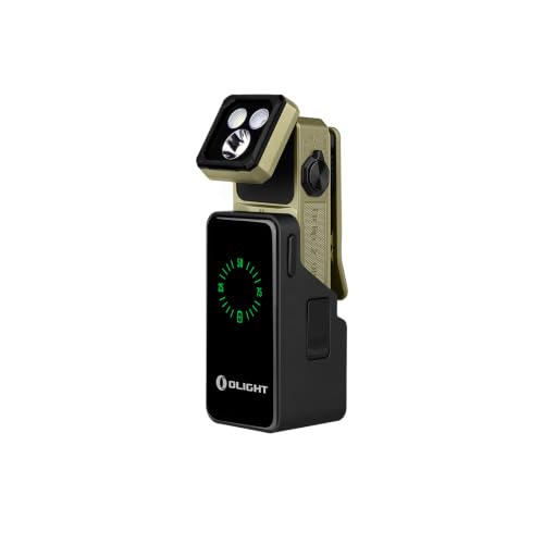 OLIGHT Oclip 2 Ultra Premium Rechargeable EDC Clip Light with Charging Dock