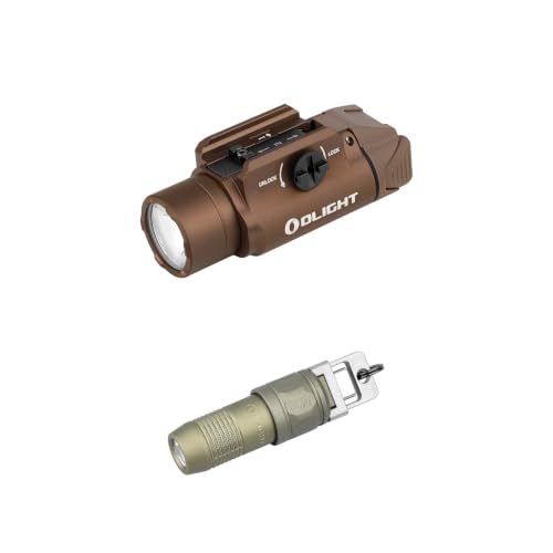 OLIGHT PL-3R Tactical Flashlight Bundle with IUltra Mini EDC Flashlight