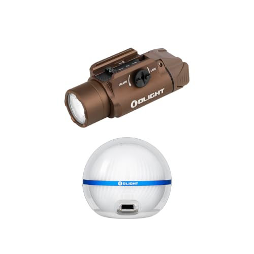 OLIGHT PL-3R Tactical Flashlight Bundte with Sphere C Smart Night Light