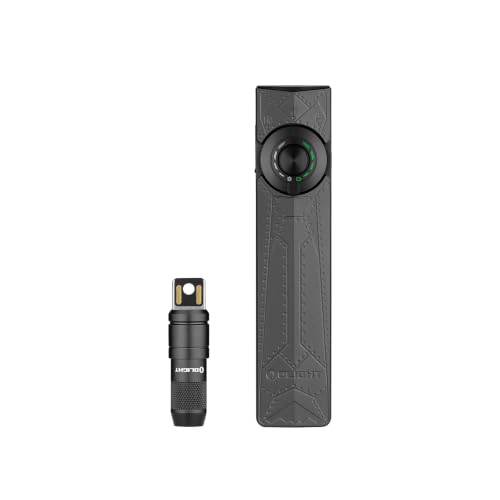 OLIGHT ArkPro EDC Flat Flashlight Rechargeable Bundle IMINI 2 Rechargeable EDC Keychain Mini Flashlight