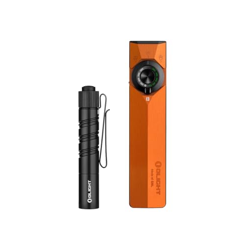 OLIGHT ArkPro Ultra Rechargeable Flat EDC Flashlight Bundle with I3T 2 EOS Pocket Small EDC Flashlight