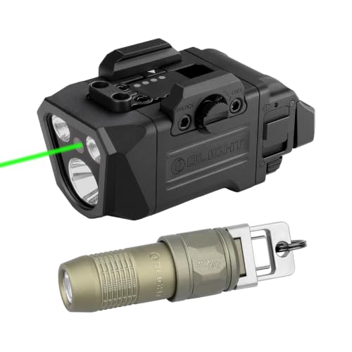 OLIGHT PL X GL Rechargeable Tactical Rail Mount Light Bundle with iUltra