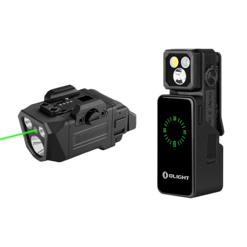 OLIGHT PL X GL Rechargeable Tactical Rail Mount Light Bundle with Oclip 2 Ultra