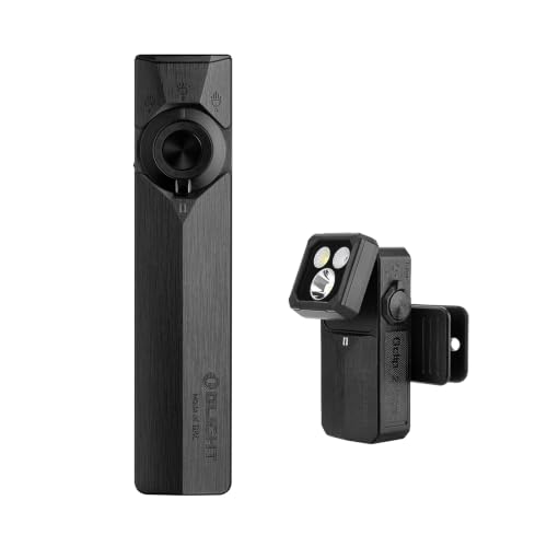 OLIGHT ArkPro Ultra Rechargeable Flat EDC Flashlight Bundle with Oclip 2 Ultra EDC Rechargeable Flashlight Clip Light
