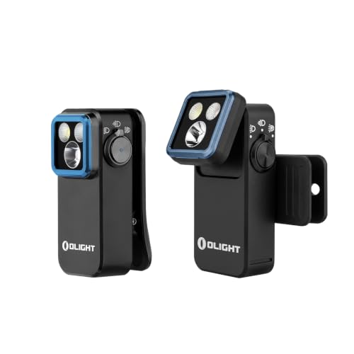 OLIGHT Oclip Pro Rechargeable EDC Clip-on Flashlight with Oclip 2 Pro Rechargeable EDC Flashlight, Clip-on Light