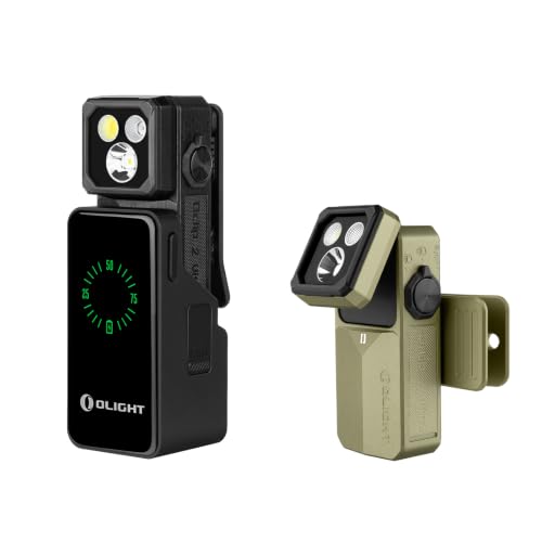 OLIGHT Oclip 2 Ultra EDC Rechargeable Flashlight Clip Light with Charging Dock Bundle with Oclip 2 Ultra EDC Rechargeable Flashlight Clip Light