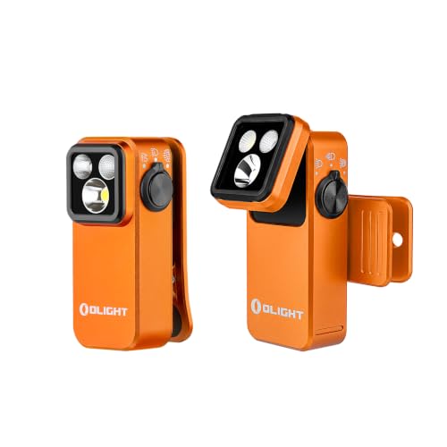 OLIGHT Oclip Pro S Rechargeable EDC Clip-on Flashlight with Oclip 2 Pro Rechargeable EDC Flashlight, Clip-on Light